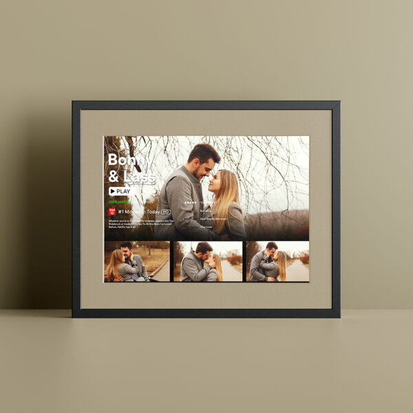 Personalized couple photo frame - Image 3