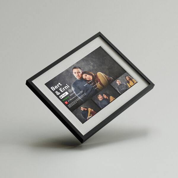 Personalized couple photo frame - Image 4